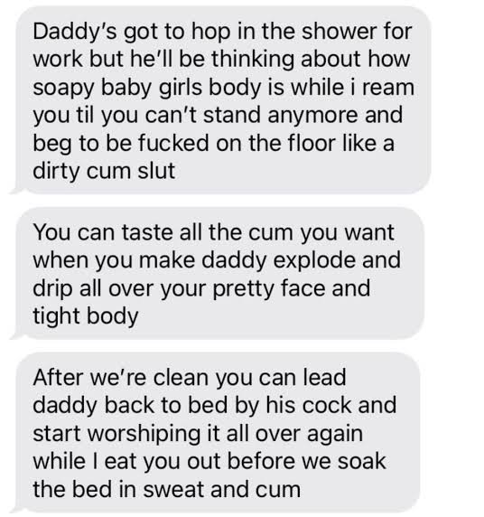 Sexting Screenshot facebook message 
