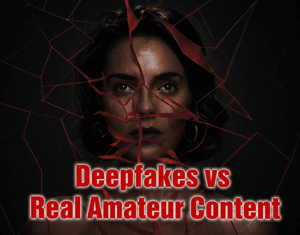 Deepfakes vs Real Amateur Content with Bangstars