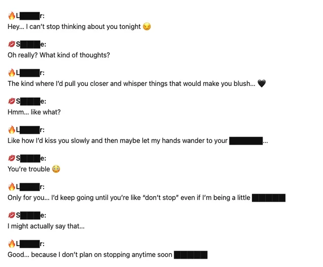 sexting dirty talk examples